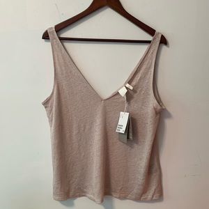 BRAND NEW Beige camisole in linen